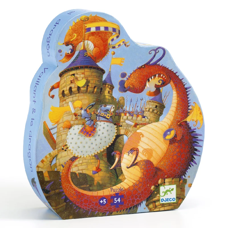 Puzzle - themed boardroom decor for corporate spaces​ Vaillant and the dragons - 54 pcs
