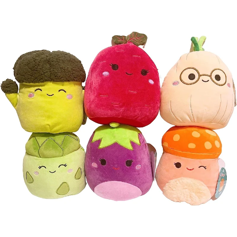 Plush toys for birdwatchers with bird - shaped forms​ Veggies Squishmallow Plush, 5 Inches, Assortment, 1 Count