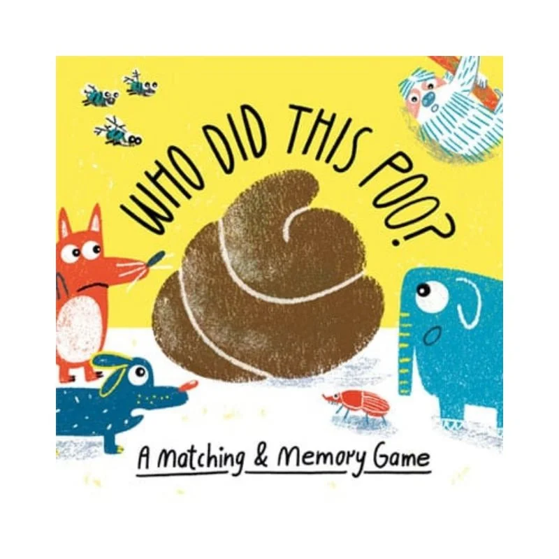 Puzzle - based art therapy activities for emotional well - being​ Who Did This Poo? An Animal Matching Game