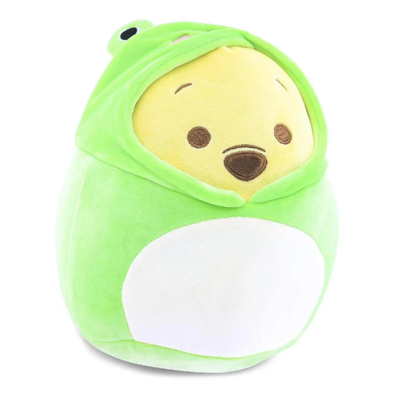Plush toys for writers with pen or book - shaped accessories​ Winnie the Pook Squishmallow 8 Inch Peek-A-Pooh Plush | Frog