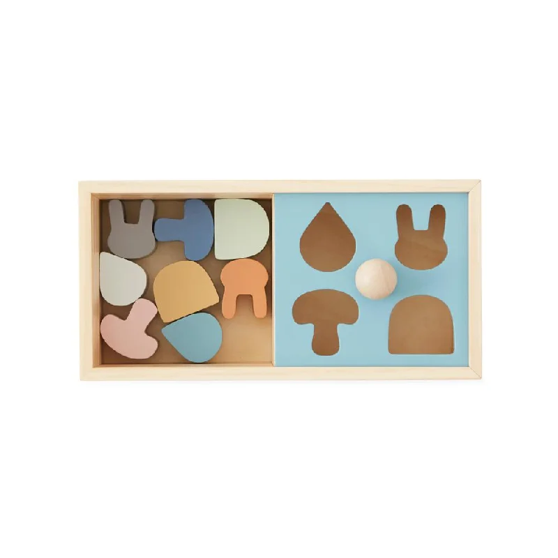 Puzzle - based escape - the - room party kits for home parties​ Wooden Puzzle Box in Nature